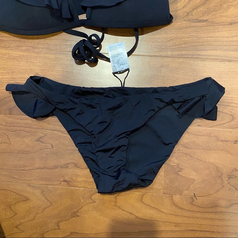 Envy Push-Up Ruffle String Bikini Top And Bottom - image 4